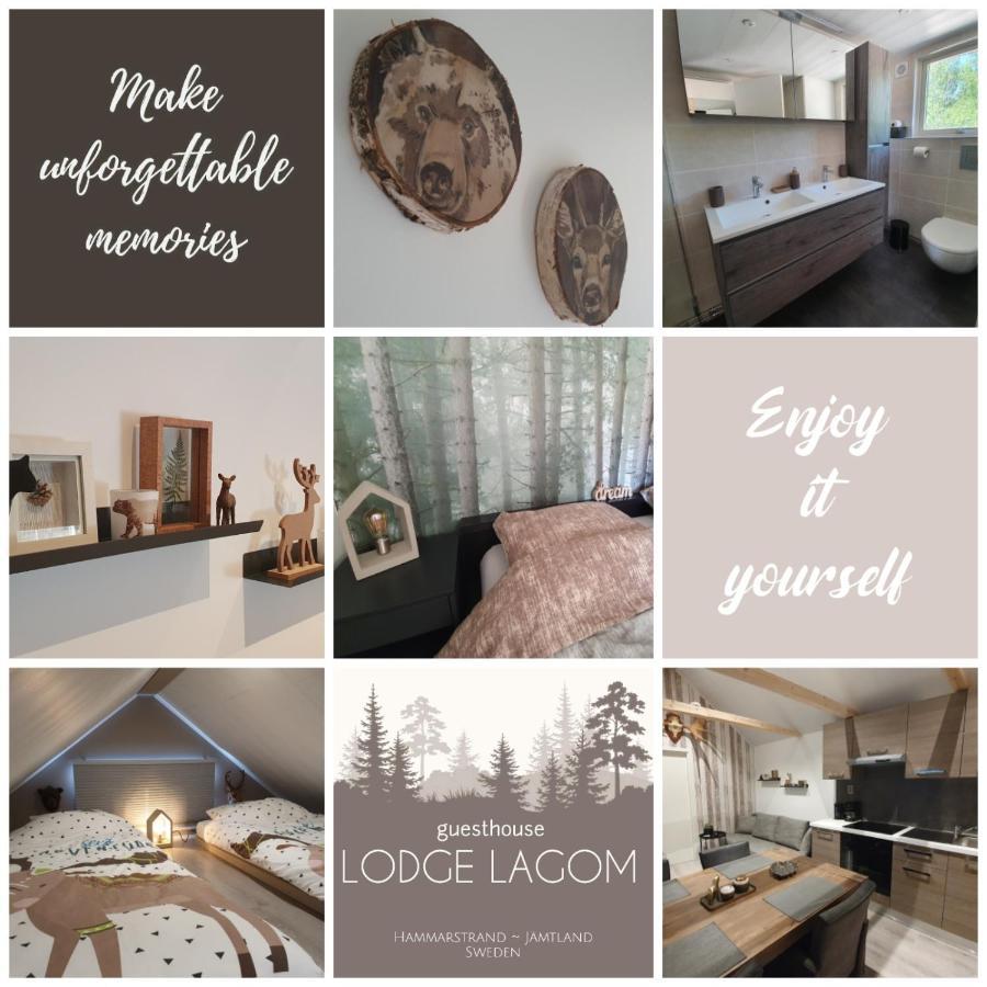Luxury Guesthouse 'Lodge Lagom' - Hammarstrand-Jaemtland מראה חיצוני תמונה