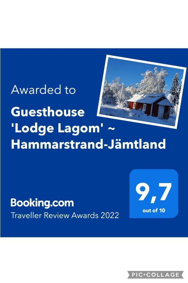 Luxury Guesthouse 'Lodge Lagom' - Hammarstrand-Jaemtland מראה חיצוני תמונה
